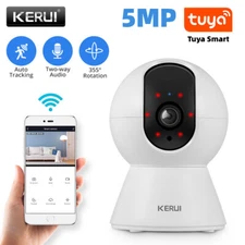 Tuya APP 360° Wireless WiFi Camera CCTV IR Night Vision 1080P Security 5MP 8MP