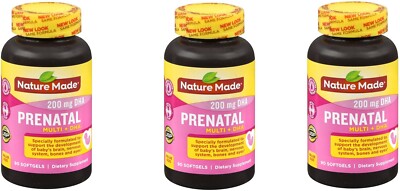 Nature Made Prenatal DHA Softgel 90ct (3 Pack)