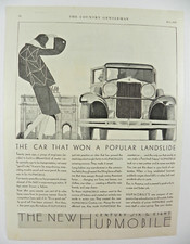 1929 Hupmobile Century Vintage Print Ad Wonderful Image