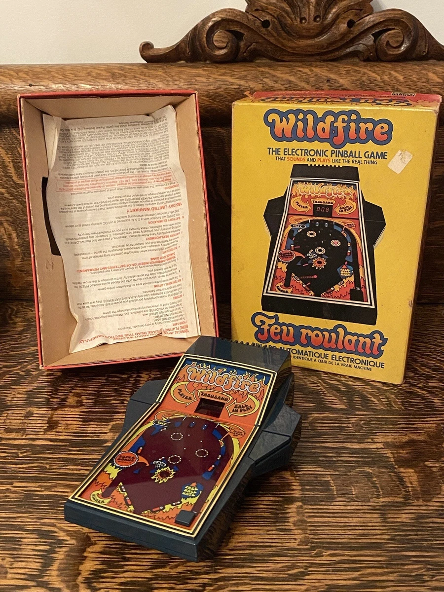 Wildfire electronic pinball game 2025