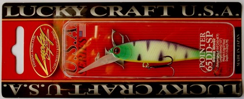 Lucky Craft Pointer 65DD-SP Pêche, Japon Wobbler, Appât ,Brochet,Prédateurs - Photo 11/44