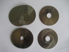 9 HSS Scheibenfräser / Fräsmaschine Ø 63x0,5/1,0/1,2 und 2,0mm gebraucht