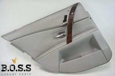 2004-2007 BMW 5 SERIES E60 DOOR PANEL COVER INTERIOR W WINDOW SWITCH REAR LH OEM
