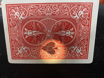 2 Count Hofzinser Gaffed Card (See Through Playing Card) Magic