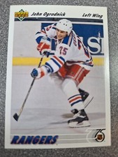 1991-92 Upper Deck - #476 John Ogrodnick c75