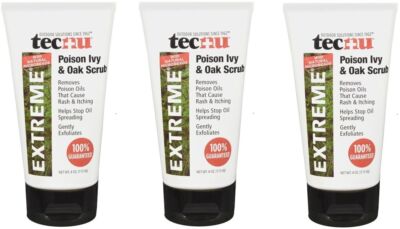 Tecnu Extreme Medicated Poison Ivy Scrub 4oz (3 Pack)