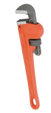 Pittsburgh 10" Steel Pipe Wrench w/Cast Iron Handle - Jaw Capacity 1"- #39642
