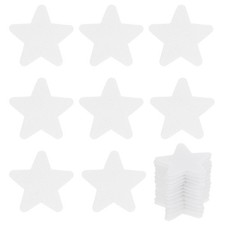 1.6" Carpet Spot Markers, 35Pcs Star Floor Dots Markers, White