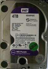 Western Digital 4TB Purple SATA HDD [WD40PURZ] 6800 hrs