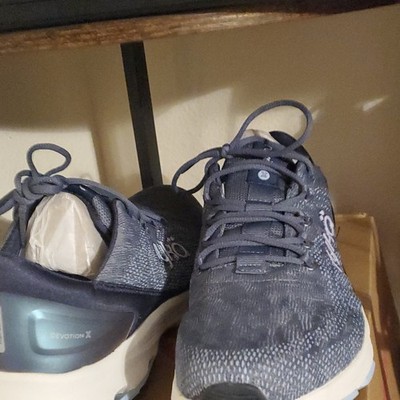 Ryka Devotion X Men's Gray Low Top Lace-Up Walking Athletic Sneakers Wide