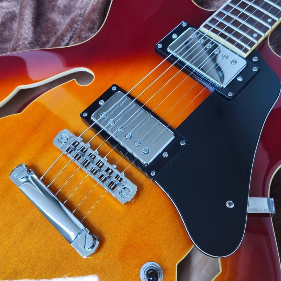 美品 Vantage 635V エレキギター セミアコ ES335タイプ レア Epiphone / Inspired by Gibson ES-335 Vintage Sunburst (VS