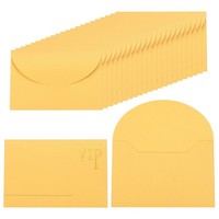 11 X 7,5 Cm Geschenkkarten UmschläGe 24 StüCk Gelb