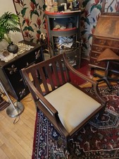 2 Jugendstil Holzsessel Armlehnstuhl  Sessel