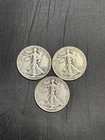 1936 (P,D,S) Liberty Walking Half Dollar 90% Lot (of 3)