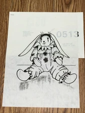 Tri-Chem Liquid Embroidery Picture To Paint 0513 Animal Pierrot