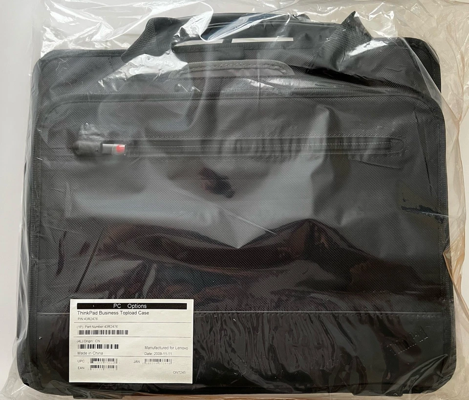 IBM 联想 ThinkPad Business Carry Bag 黑色 16 笔记本电脑 Messeng 便携式电脑 电脑 — 第 2/4 张图片