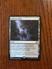 MTG Polluted Delta Modern Horizons 3 Land Rare Regular #224 Free Shipping