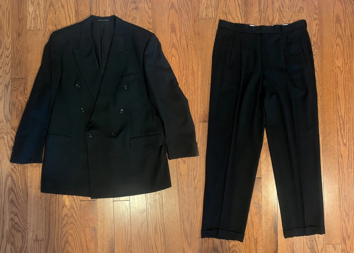 Double-Breasted Big & Tall 44 Size Suits & Blazers for Men for