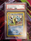 2000 POKEMON GYM CHALLENGE #13 MISTY’S GYARADOS HOLO-1ST EDITION PSA 7