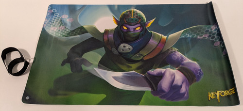 Key Forge Finishing Blow Shadows Game Playmat Cinch/Tie Fantasy Flight Garfield