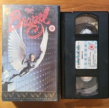 Brazil (VHS, 1989 Print) Cult Sci Fi Dystopian Nightmare Terry Gilliam 137 Min.