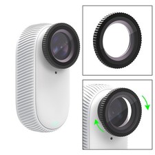 Screw On Protective Accessory for Enhanced Image Quality on For Insta360 GO 3S