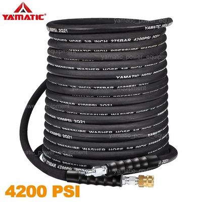#ad YAMATIC 4200 PSI Pressure Washer Hose 50 FT for Hot Cold Water $144.56