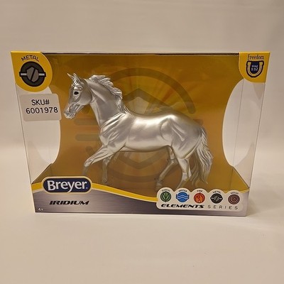 Breyer Classic Elements Metal Iridium Horse Toy New in box