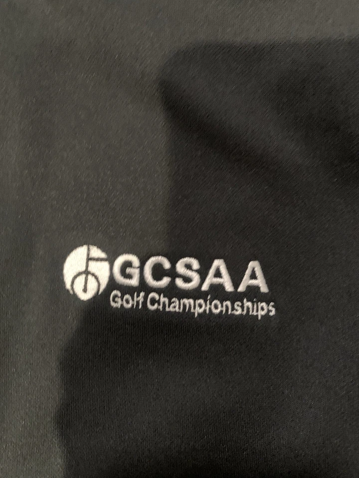 FootJoy Men’s 1/2 Zip Black Vest Size Large W/Logo NWT - Image 2 of 4