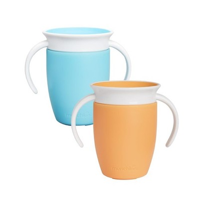 Munchkin Miracle 360 6+ Months Baby Sippy Cups | Free Flow Beaker for Toddlers |