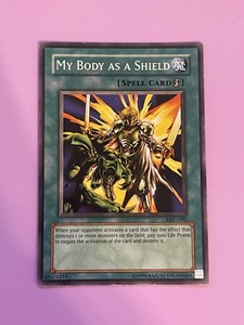YuGiOh Premium Gold Return Of The Bling Single Card Gold Rare My Body As A Shield PGL2-EN074