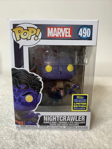 Funko POP! Marvel X-MEN NIGHTCRAWLER #490 SDCC 2020 + P/P