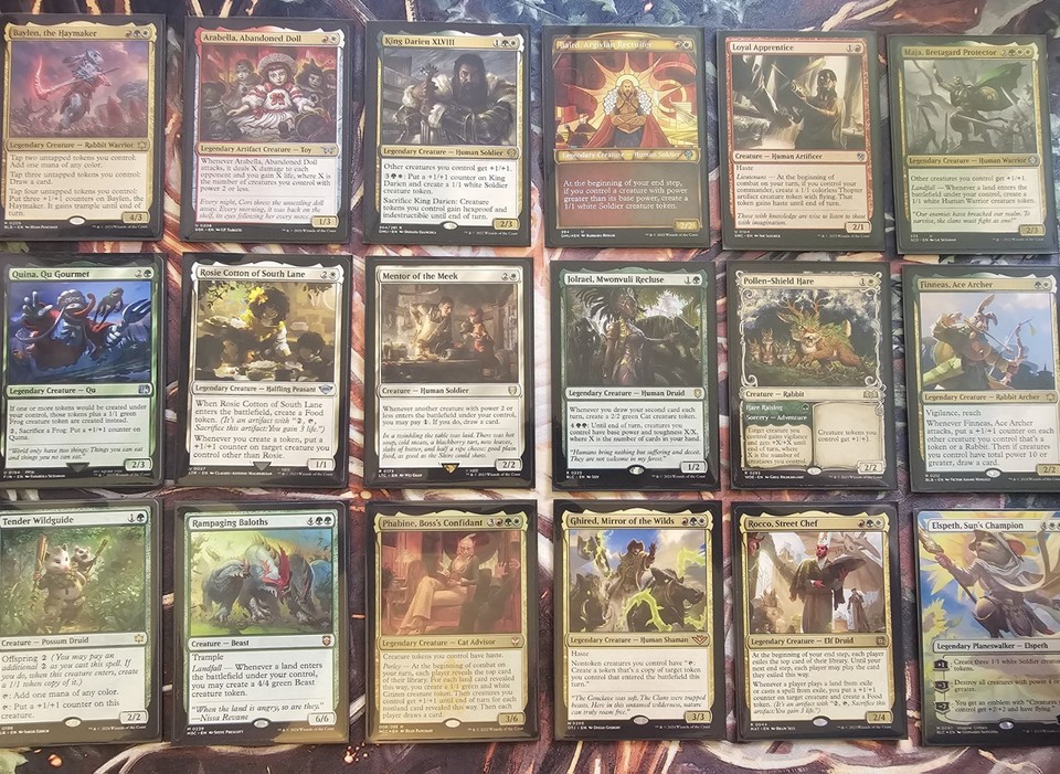 mtg reaper king commander deck Reaper King Scarecrow Tribal Five-Color Magic MTG Commander Deck