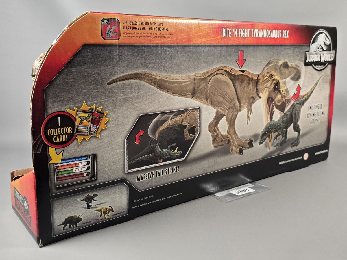 Jurassic World Bite 'n Fight Tyrannosaurus T-Rex Dino Rivals