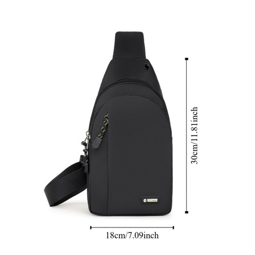 Waterproof Men Crossbody Bag Phone Pouch Running Phone Bag Climbing Camping - Picture 2 of 15