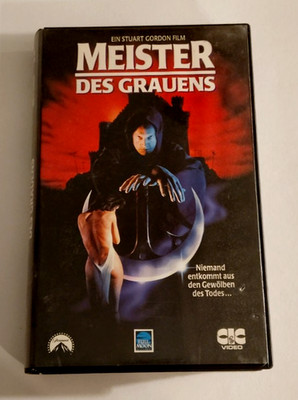 Meister des Grauens - Ein Stuart Gordon Film - CIC Video, Paramount - 1991 - VHS