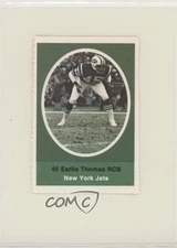 1972 Sunoco NFL Action Player Stamps Earlie Thomas 1i7