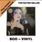 Madonna the First Album Vinyl LP Sire 1985 Record Album EX / VG+