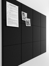 Bumusty Large Cork Board 47x35 Alternative - 12 Pack Felt Wall Tiles with 70 ...