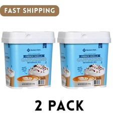 2 PACK Member's Mark French Vanilla Cappuccino Beverage 48 oz Total 96 oz