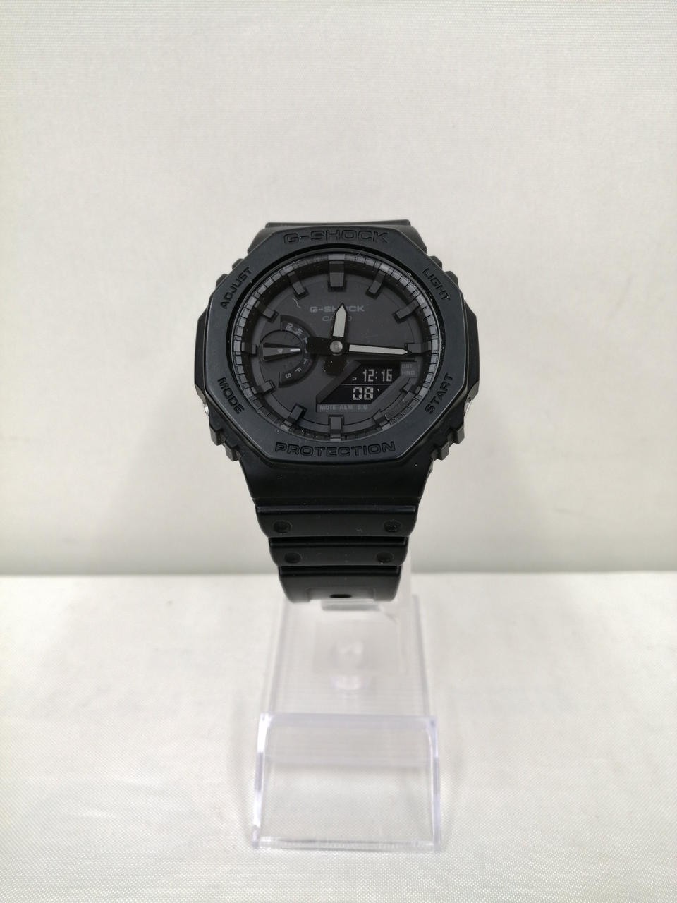 Casio G-Shock GA-2100 Black Resin Case Watch Blk Body Only