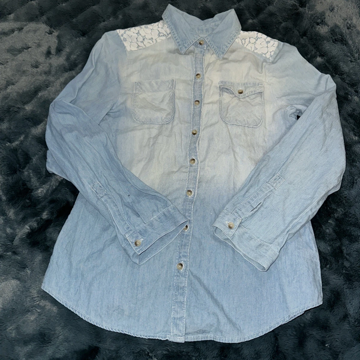 T-shirt Fille Mudd Taille 6 - Motif Cerf Bleu - 100% Coton - Neuf Avec étiquette (NWT)