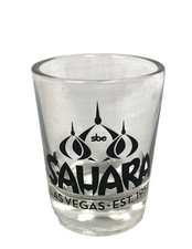 Sahara Hotel Casino Shot Glass Las Vegas NV Nevada Est. 1952