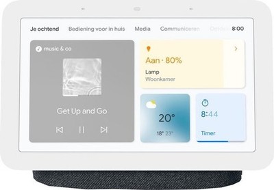 Google Nest Hub (2. Generation)   Anthrazit- Ausstellungsstück