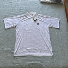 Fila Thomas Reynolds Collections White Tennis Polo shirt size M