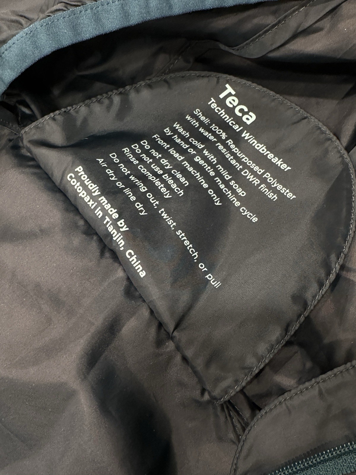 Cotopaxi Teca Technical Zip Windbreaker Nylon Wat… - image 13