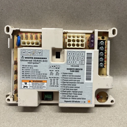 White Rodgers 50A65-843 Intell-Ignition Hot Surface Ignition Control B3