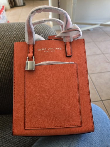 Marc Jacobs Dragon Fire Satchel Top Handle, Detachable Strap, Silver Hardware