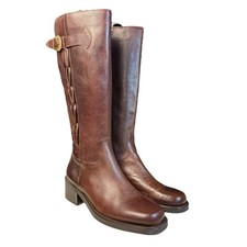 NICOLE Belted Zip Up Buckle Campus Boots Wome...