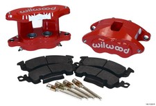 Wilwood D52 Rear Caliper Kit - Red 2-piston Replacement For Custom Applications